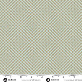 100% Cotton - Sewing Bird (Half Square Triangle) - A-1609-N - Pacific - Laundry Basket Quilts - 44 in wide