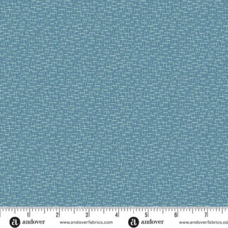 100% Cotton - Sewing Bird (Tweed) - A-1619-B - Seafoam - Laundry Basket Quilts - 44 in wide