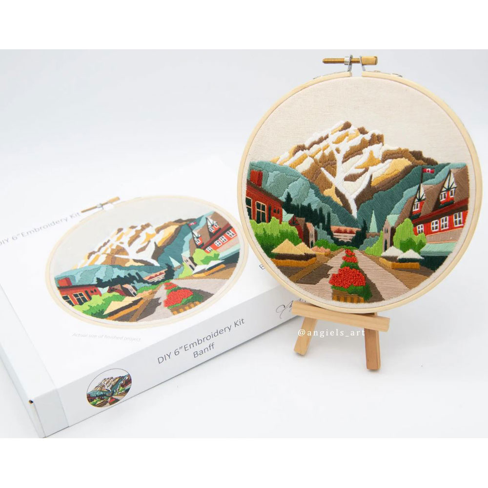 Angiels Art - Diy Embroidery Kit - Banff
