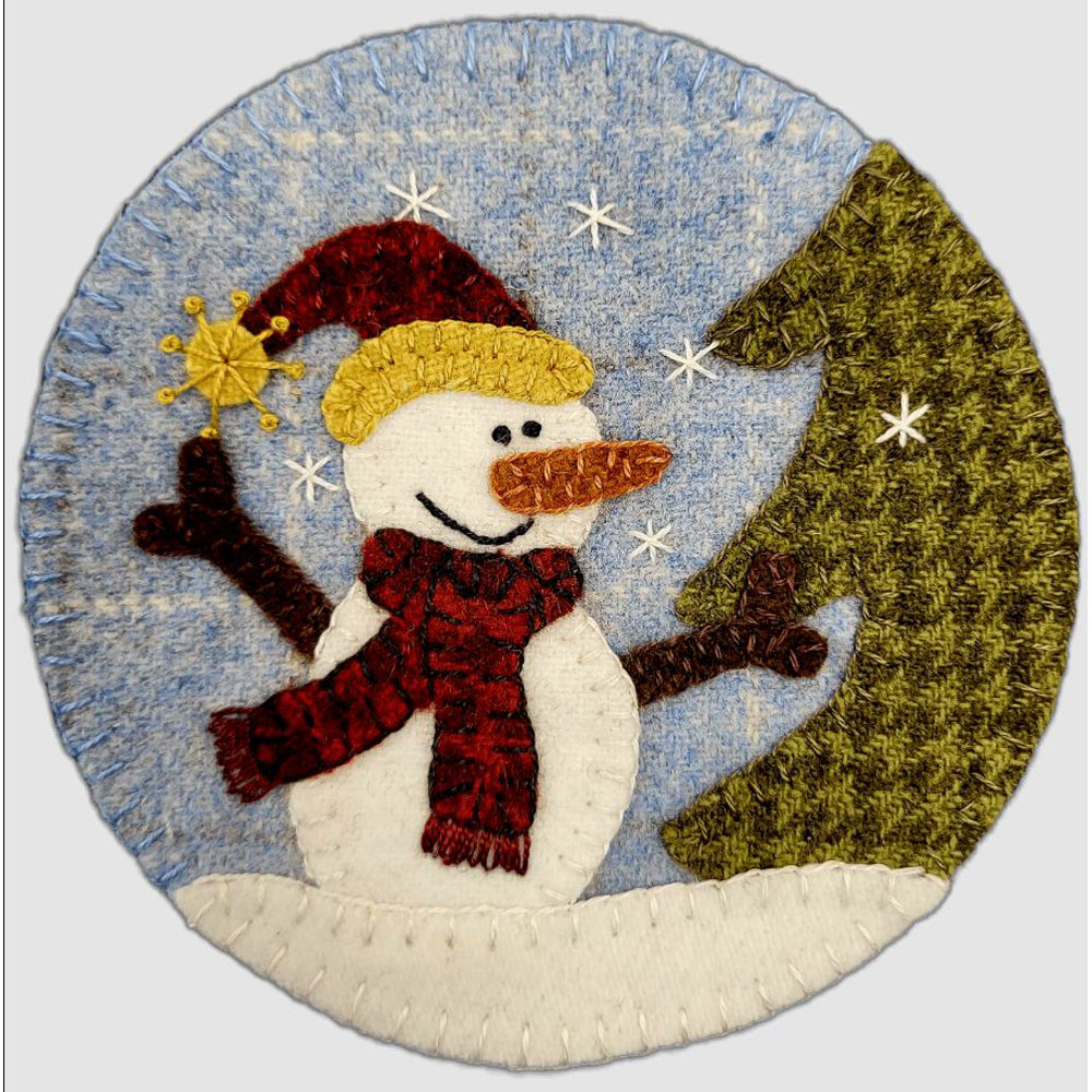Yellow Creek Quilt Designs - Pattern - Snowman Round