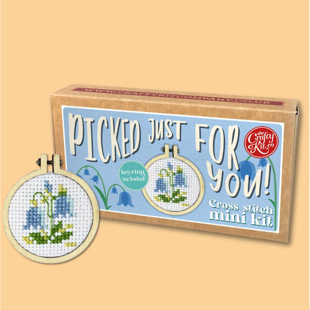 The Crafty Kit - Mini Matchbox Cross Stitch Kit - Picked Just For You!