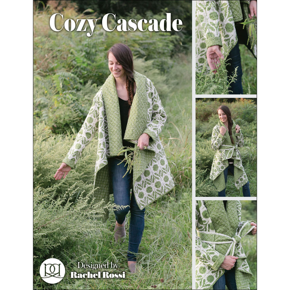 Pattern - Cozy Cascade - Quilted Cardiga