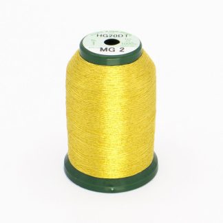 KingStar Metallic - 1000m - MG2 - GOLD 3 - Polyster Core 40wt Embroidery Thread