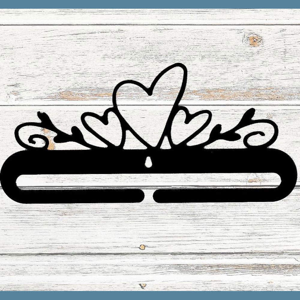 Patch Abilities - Hanger - Triple Hearts - 6"
