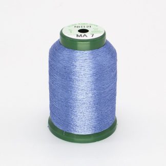 KingStar Metallic - 1000m - MA7 - PACIFIC BLUE - Polyster Core 40wt Embroidery Thread