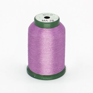 KingStar Metallic - 1000m - MA26 - PURPLE - Polyster Core 40wt Embroidery Thread