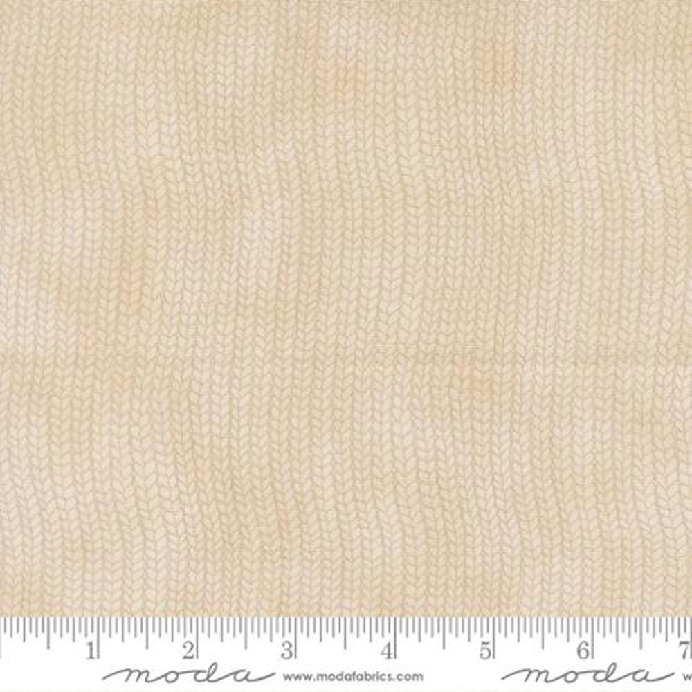 100% Cotton - When Snow Falls (Stocking Weave Stripes) - 56177-11 - Snowy White - Deb Strain - 44 in wide