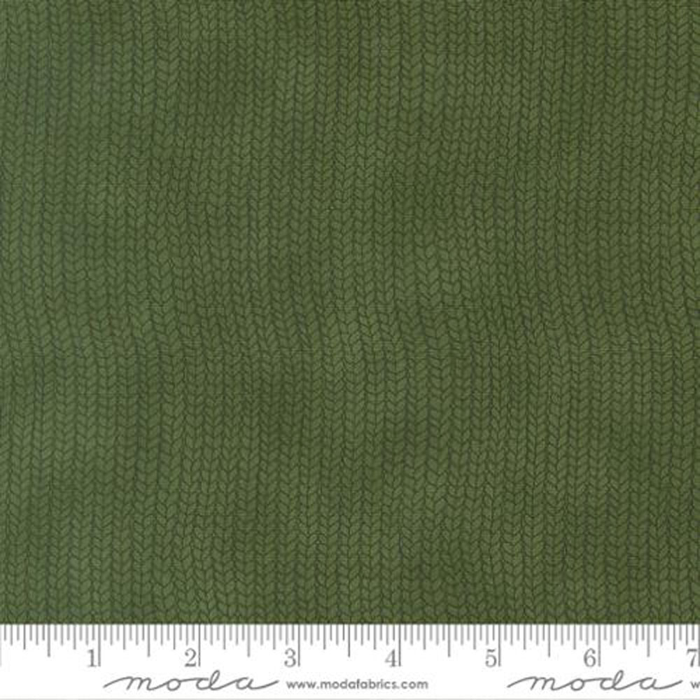 100% Cotton - When Snow Falls (Stocking Weave Stripes) - 56177-16 - Holly - Deb Strain - 44 in wide