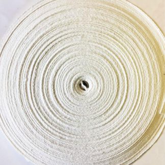 Cotton Twill Tape - White - 13 mm wide - SOLD BY MTR - CanSew