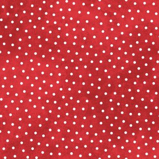 100% Cotton Flannel - Snowtop Mountain (Dots) - MASF18506-R2 - Red - Bonnie Sullivan - 43 in wide