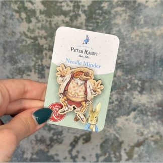 The Crafty Kit - Wooden Needle Minder - Jeremy Fisher - Beatrix Potter