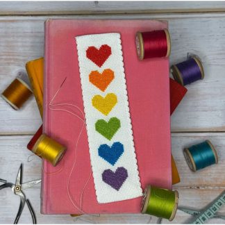 The Crafty Kit - Bookmark Kit - Love Story Cross Stitch
