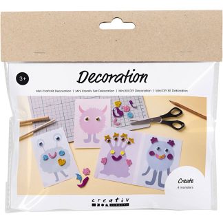Creativ Co - Mini Craft Kit - Decoration - Monster Collage