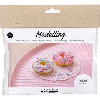 Creativ Co - Mini Craft Kit - Modelling - Mini Donuts