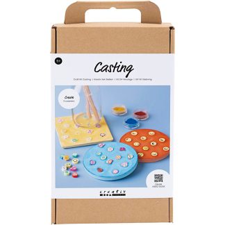 Creativ Co - Craft Kit - Casting - Tiles - Blue, Red, & Yellow