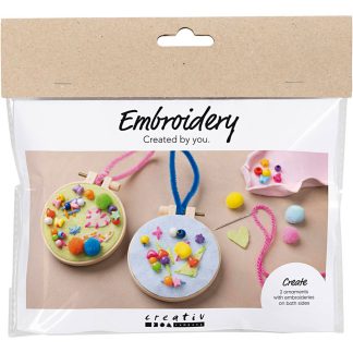 Creativ Co - Mini Craft Kit - Embroidery - Imagination