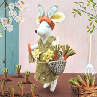 Corinne Lapierre - Wool Mix Felt Craft Mini Kit - Little Mouse Is A Bunny