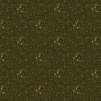 100% Cotton - Pineberry Lane (Winterberry) - R172001D - Green - Pam Buda - 44 in wide