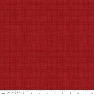 100% Cotton - Texture - RBC610 - Barn Red- Sandy Gervais - 43 in wide
