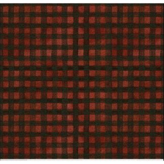 100% Cotton - Northern Christmas (Buffalo Check) - C17835 - Red - Teresa Kogut - 43 in wide