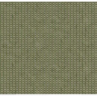 100% Cotton - Northern Christmas (Star Stripes) - C17836 - Green - Teresa Kogut - 43 in wide