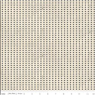 100% Cotton - Northern Christmas (Star Stripes) - C17836 - Neutral - Teresa Kogut - 43 in wide