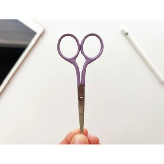 Matryoshka Doll Shop - Scissor - Embroidery Scissors, Small Sewing Scissors, Cross Stitch - Purple
