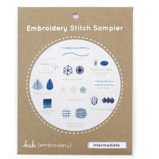 Kiriki Press - Embroidery Stitch Sampler - Intermediate