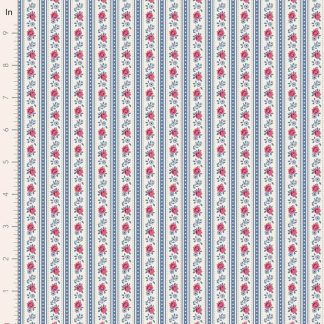 100% Cotton - Village Life - 100700 - Agnes Blue - By Tilda - PRE-ORDER