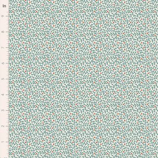 100% Cotton - Village Life (Blenders) - 110177 - Lillian Teal - By Tilda - PRE-ORDER