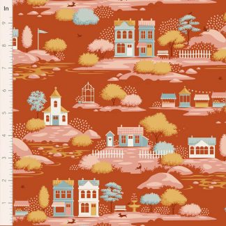 100% Cotton - Village Life (Blenders) - 110179 - Village Rust - By Tilda - PRE-ORDER