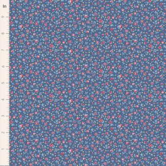 100% Cotton - Village Life (Blenders) - 110185 - Mae Blue - By Tilda - PRE-ORDER