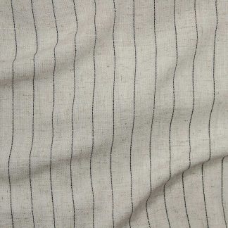 85% Rayon 15% Linen - Silky Noil Stripe - 46170-08 - Beige - Telio - 55 in wide
