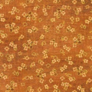 100% Cotton - Hello Fall (Small Flowers) - 23921-163 - Spice - Lynnea Washburn - 44 in wide