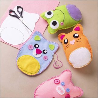 Creativ Co - Craft Kit - Sewing Starter - Teddy Bears