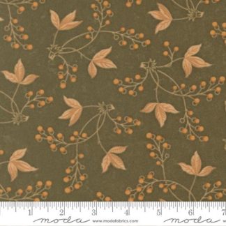 100% Cotton Flannel - Flannel Season (Autumn Day Florals) - 59840F-15 - Grass - Kansas Troubles Quilters - 44" wide