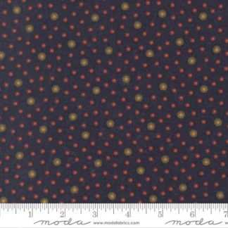 100% Cotton Flannel - Flannel Season (Rain Drops Dots) - 59845F-14 - Indigo - Kansas Troubles Quilters - 44" wide