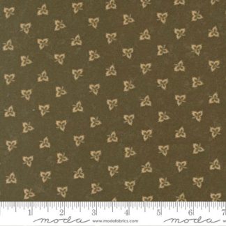100% Cotton Flannel - Flannel Season (Little Leaves Blenders) - 59846F-15 - Grass - Kansas Troubles Quilters - 44" wide