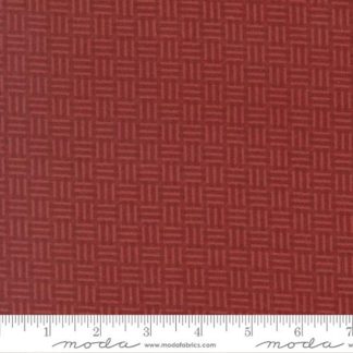 100% Cotton Flannel - Flannel Season (Basketweave Blenders) - 59847F-13 - Barn Red - Kansas Troubles Quilters - 44" wide