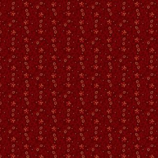 100% Cotton - Prairie Dry Goods II (Village Vine) - 171646 - Red - Pam Buda - 44 in wide