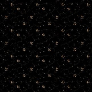 100% Cotton - Prairie Dry Goods II (Happy Wanderer) - 171647 - Black - Pam Buda - 44 in wide