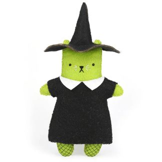 Kiriki Press - Felt Doll Kit - Witch Cat