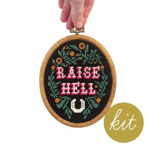 Junebug and Darlin - Embroidery Kit - Raise Hell