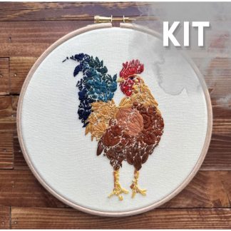 Nest Embirdery - Mini Embroidery Kit - Fowl Play