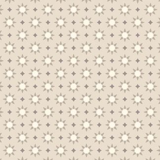 100% Cotton - Shadow & Stone (Stars) - 17332-70 - Parchment - Amanda Murphy - 44 in wide