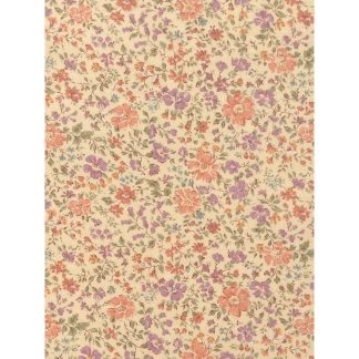 100% Cotton Lawn - Petite Garden Lawn - 6117D3-6 - Light Brown - Sevenberry - 42 in wide