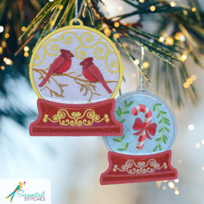 ED - 51311USB - Winter Whimsy Snowglobes - OESD