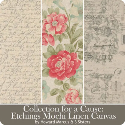 Collection For A Cause: Etchings - 544339L-11 - Collage - Parchment - Howard Marcus & 3 Sisters for Moda