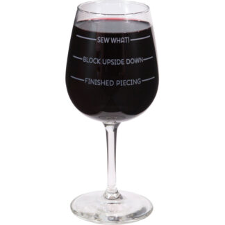 Wine Glass - Sew What