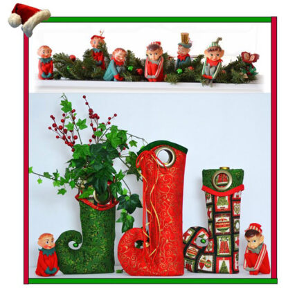 Pattern - Holiday Cheers Wine Tote - The Sweet Tea Girls Patterns